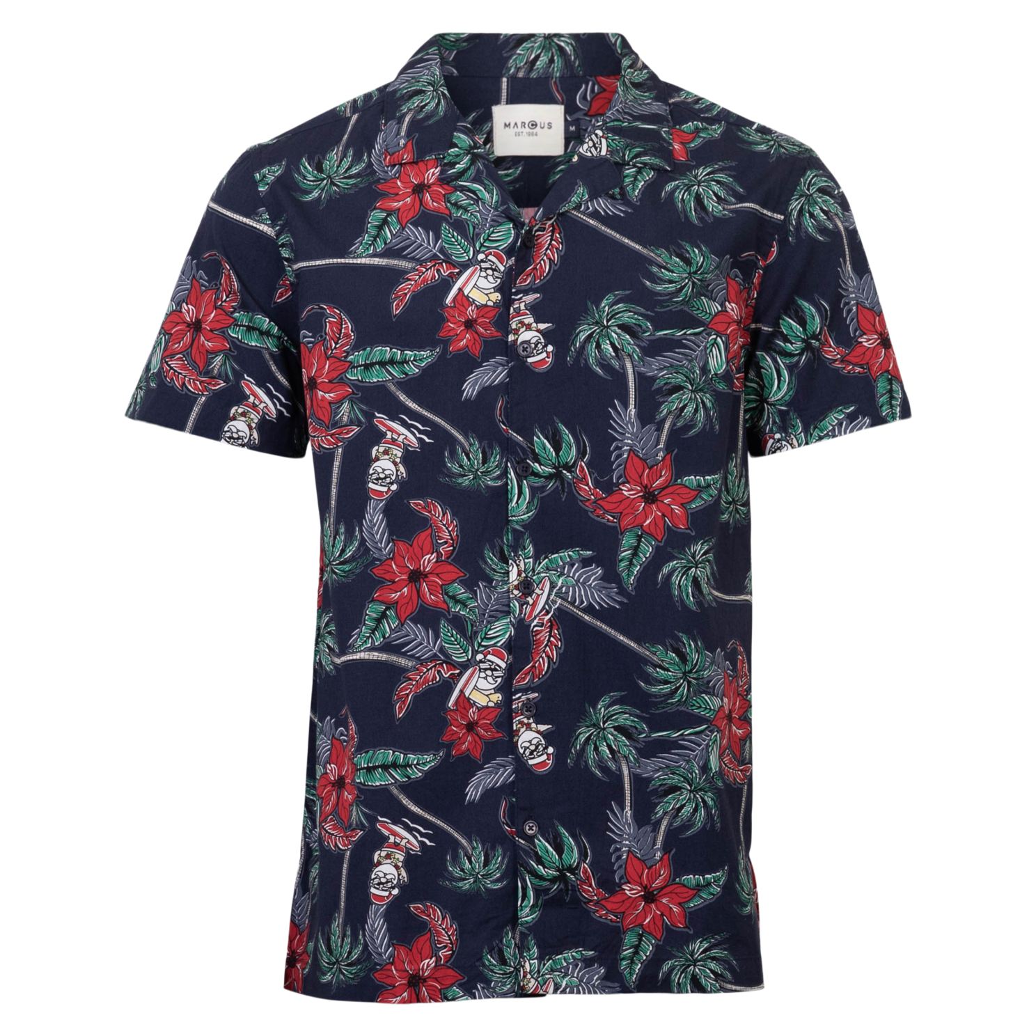 Marcus Jule Herre Skjorte - Dark Sapphire