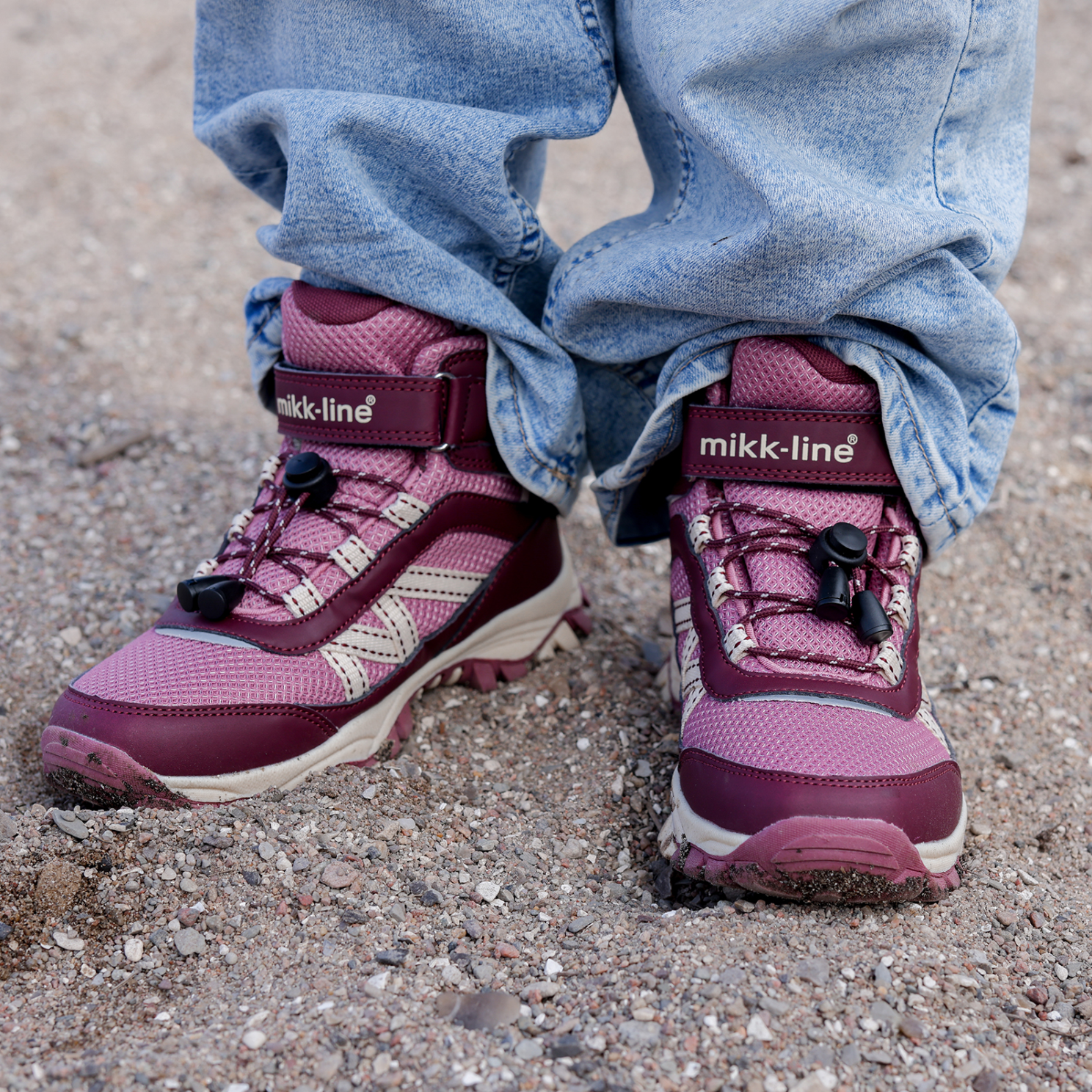 Mikk-line Pige Vinterstøvler - Fushia