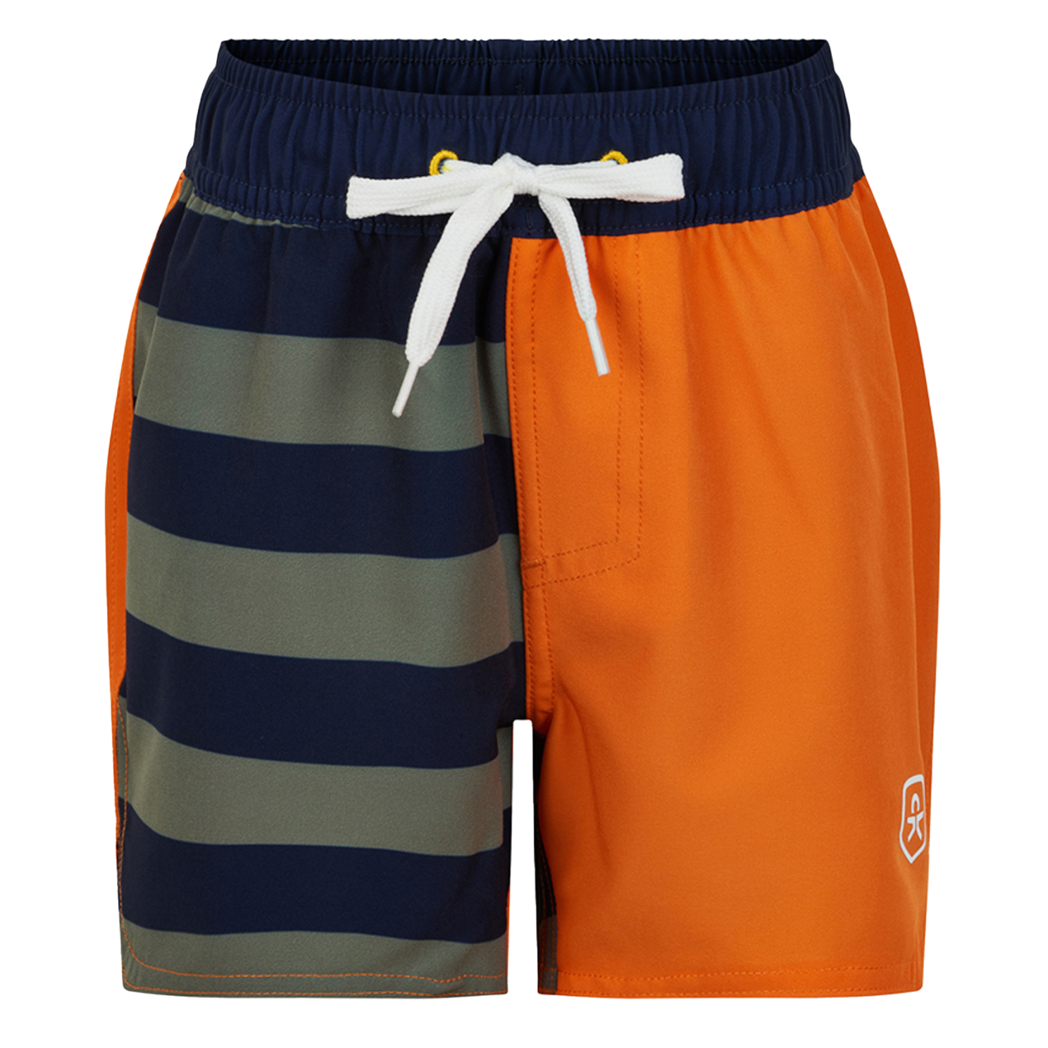 Color Kids Drenge Badeshorts - Orange Popsicle