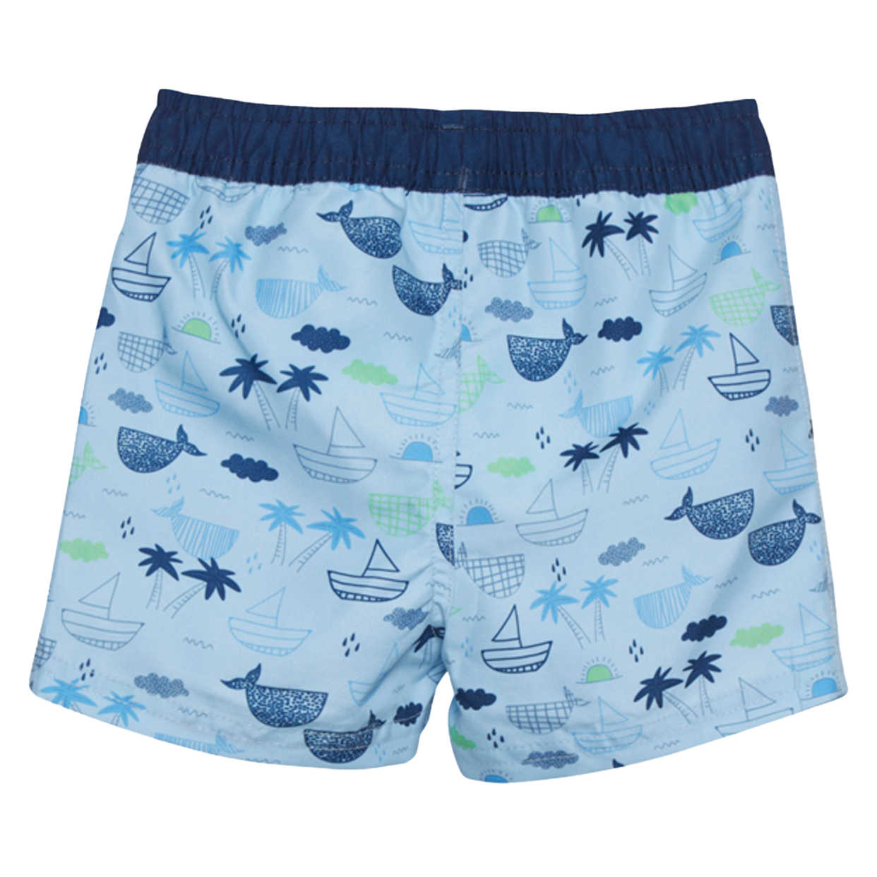 Color Kids Drenge Badeshorts - Cerulean