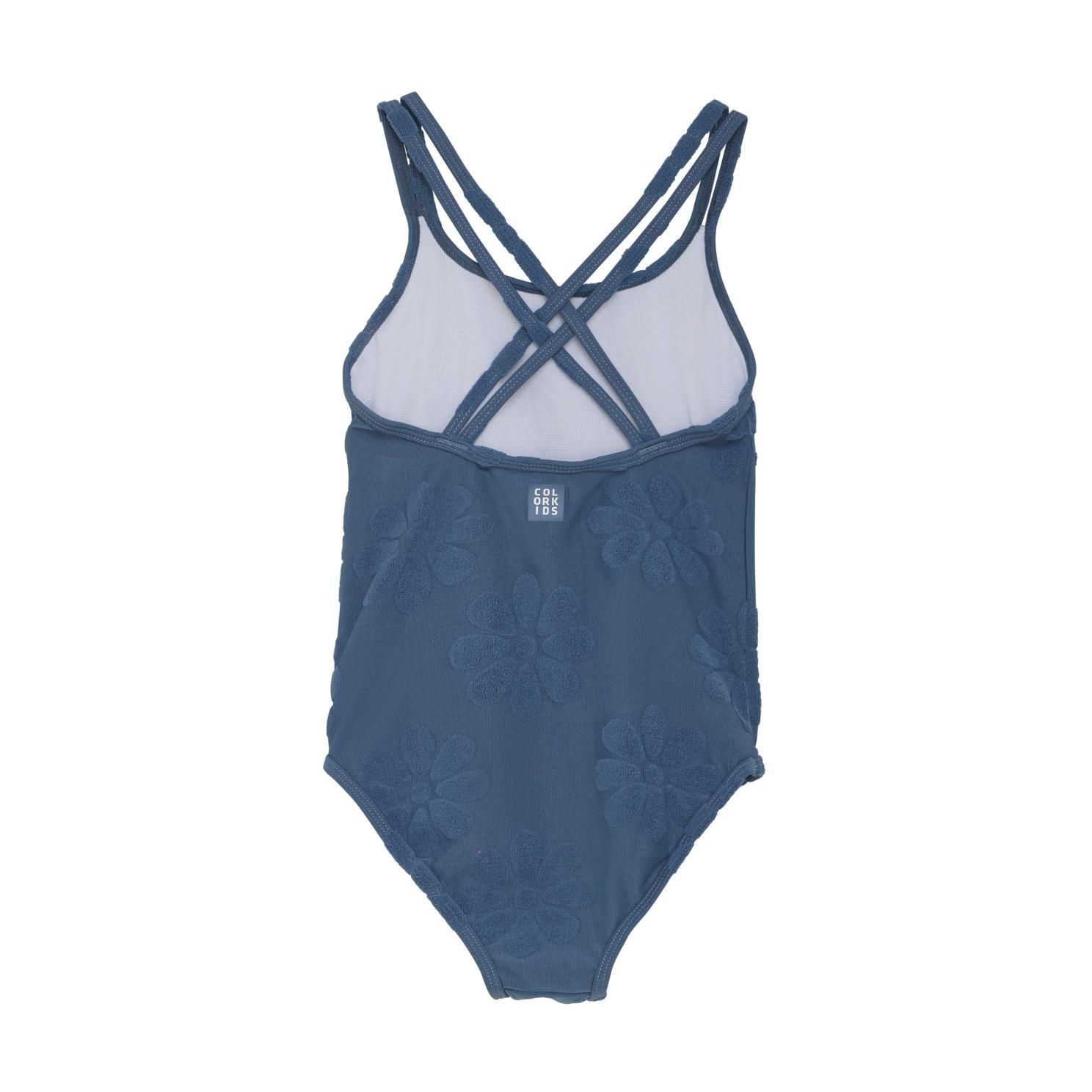 Color Kids Pige Badedragt - Vintage Indigo