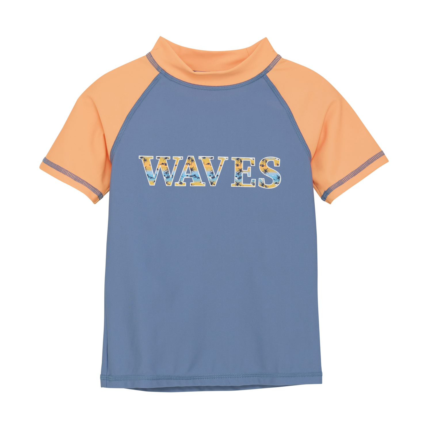 Color Kids Drenge Badebluse UV 50+ - Coronet Blue