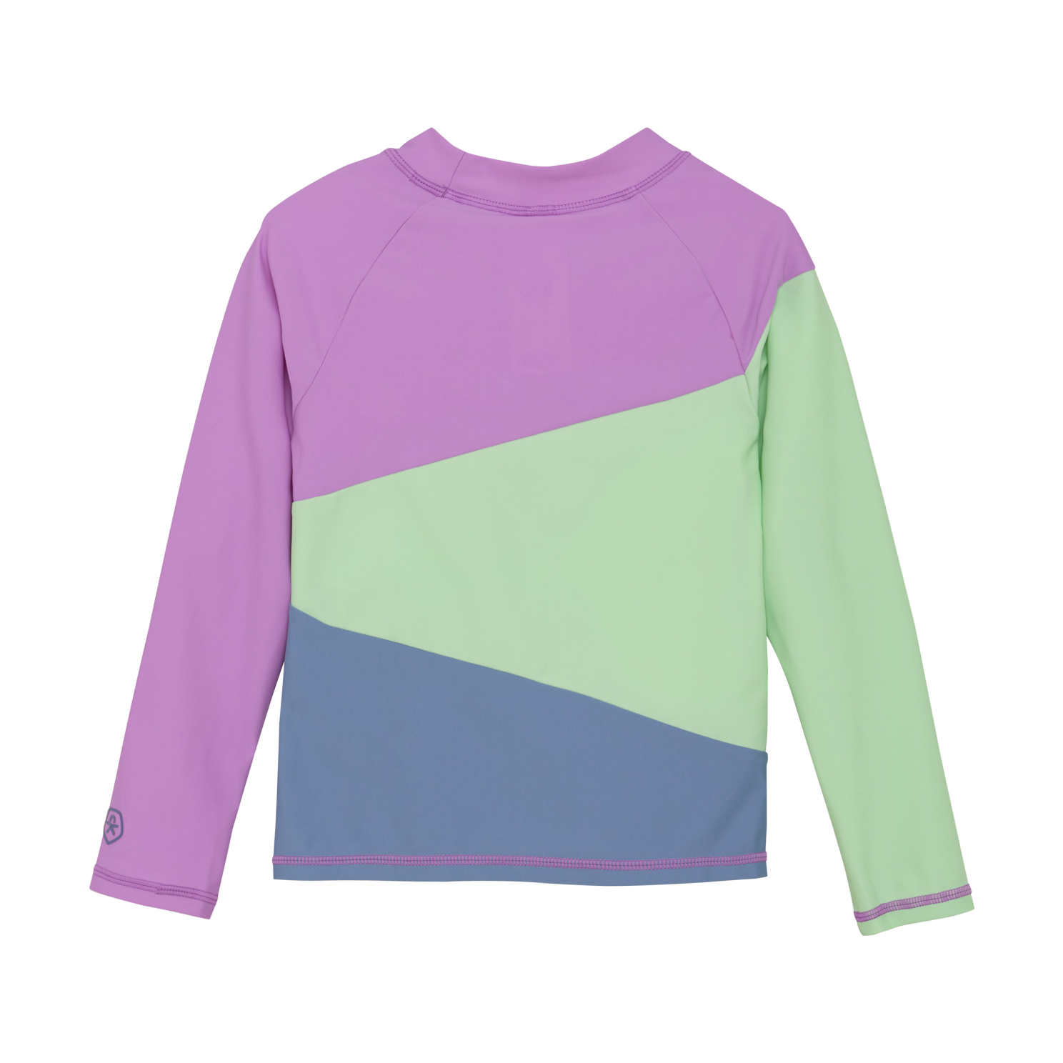 Color Kids Pige Badebluse UV 50+ - Iris Orchid