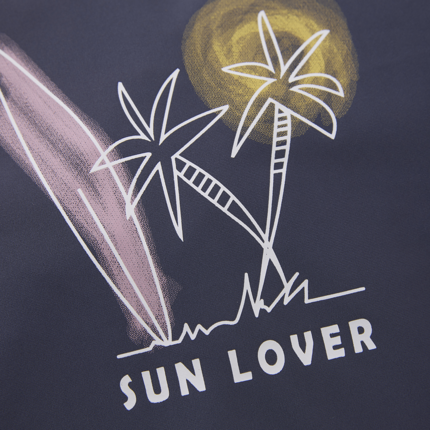 Color Kids Pige Badebluse UV 50+ - Vintage Indigo