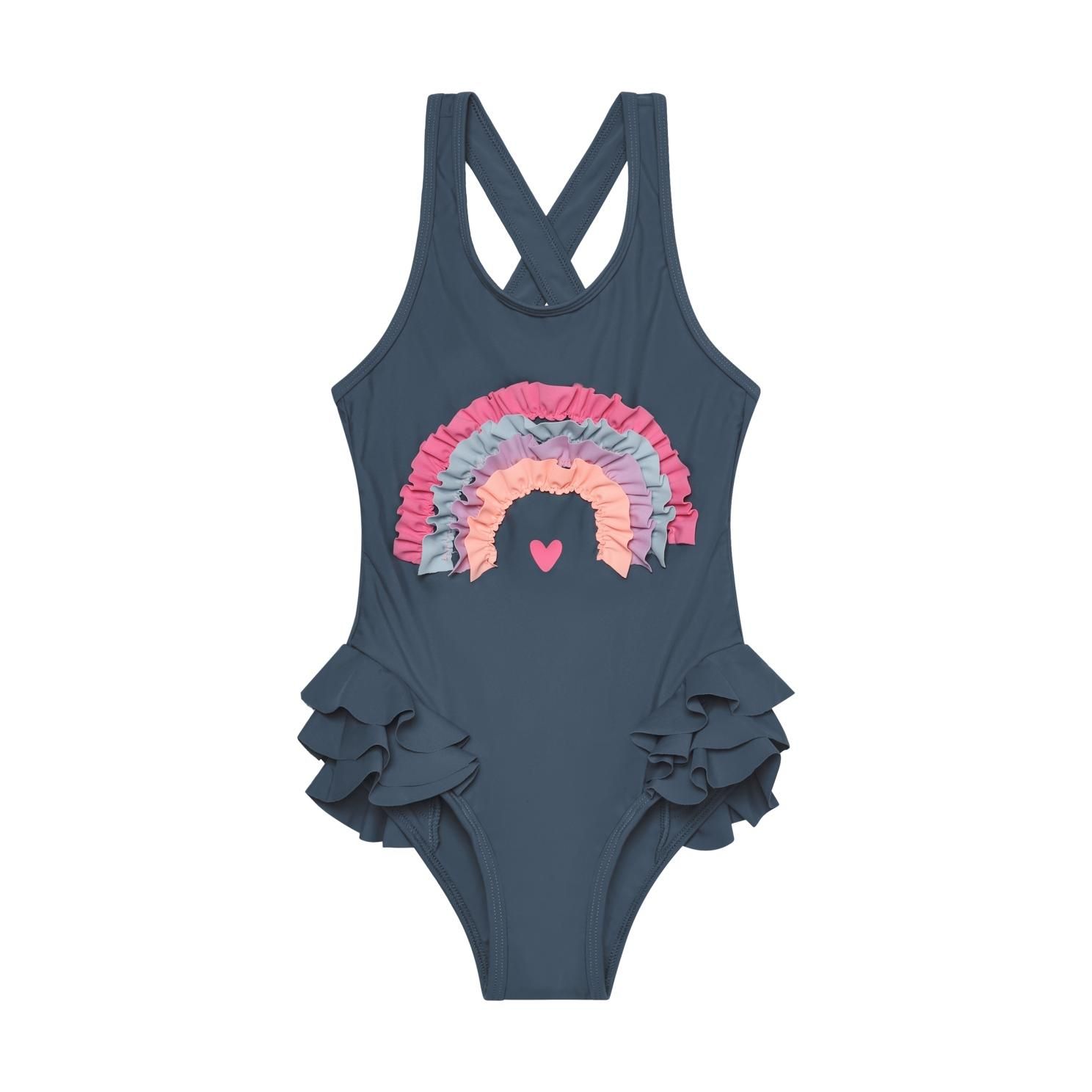 Color Kids Pige Badedragt - Turbulence