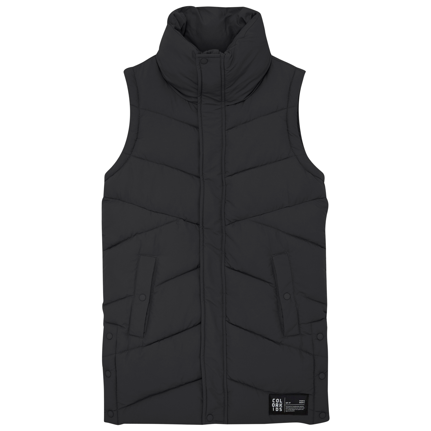 Color Kids Børne Vinterjakke m. BIONIC-FINISH® ECO coating - Phantom