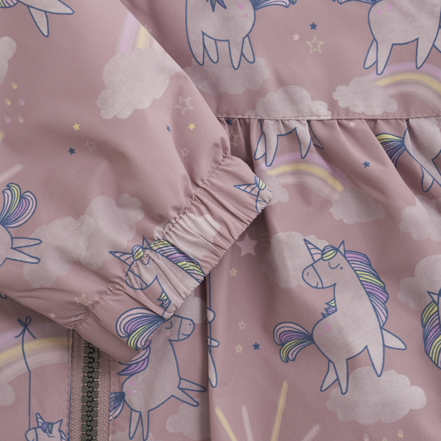 Color Kids Pige Overgangsjakke - Woodrose