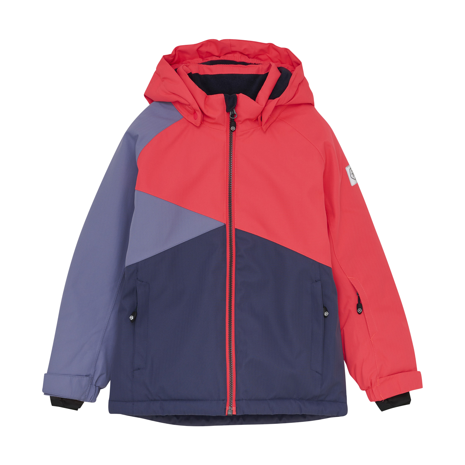 Color Kids Pige Skijakke m. BIONIC-FINISH® ECO coating - Diva Pink