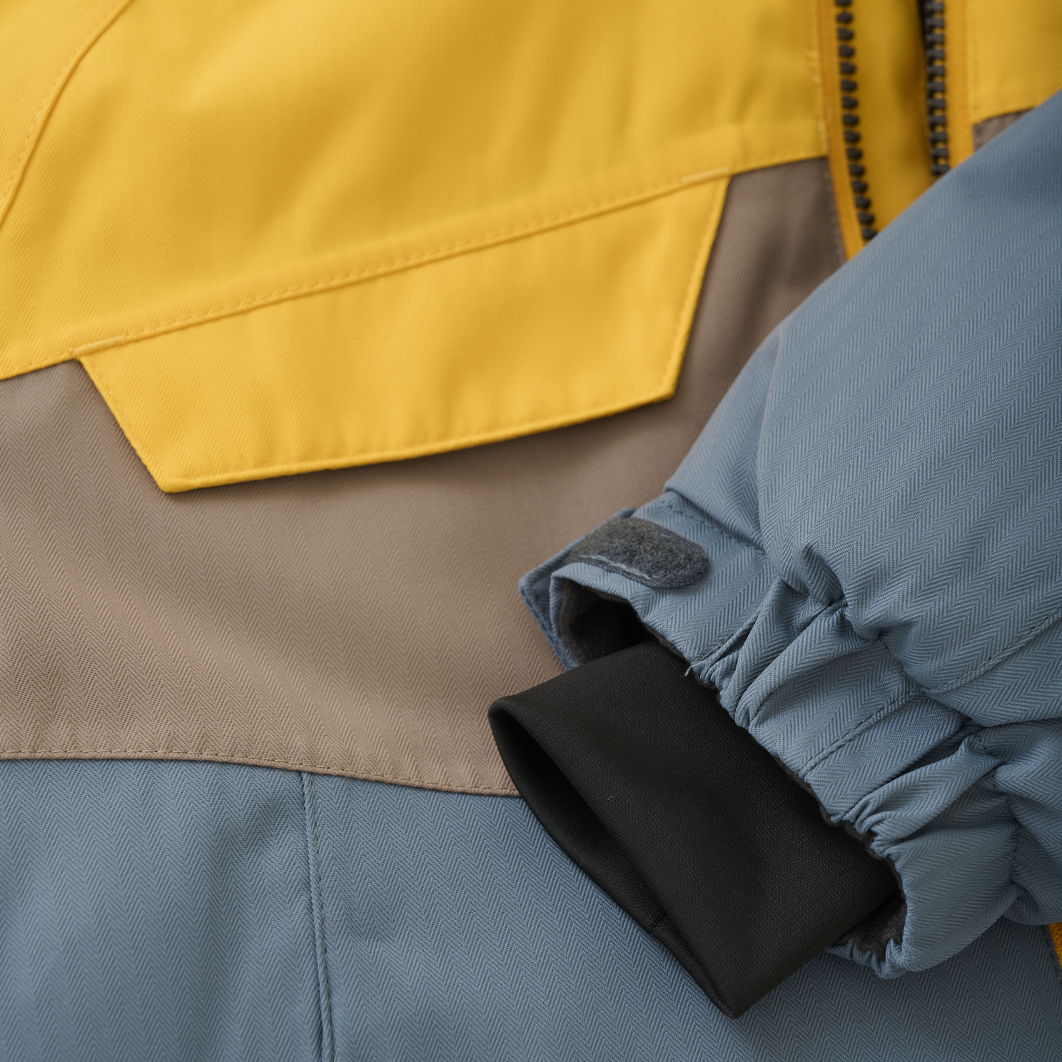 Color Kids Børne Skijakke m. BIONIC-FINISH® ECO coating - Saffron