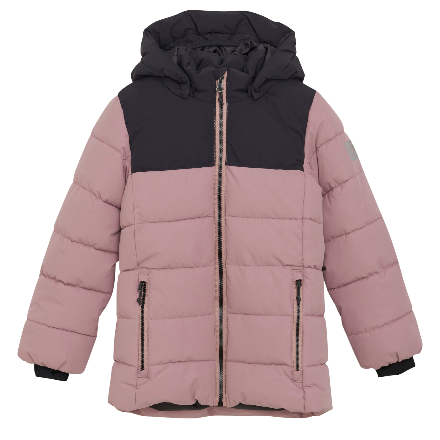 Color Kids Pige Vinterjakke - Woodrose