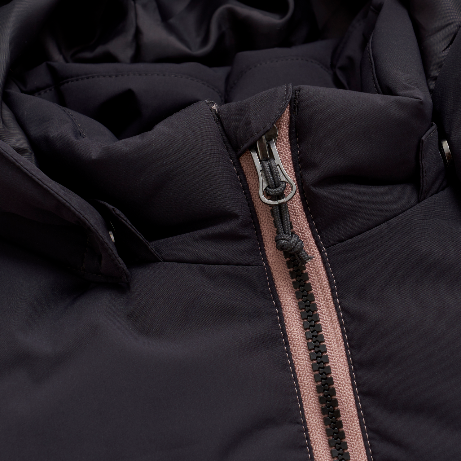 Color Kids Pige Vinterjakke - Woodrose