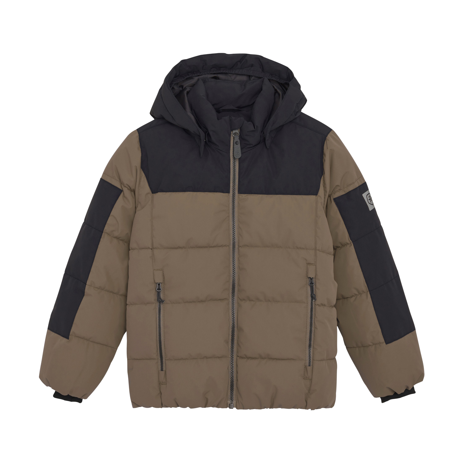 Color Kids Drenge Vinterjakke m. BIONIC-FINISH® ECO coating - Fossil