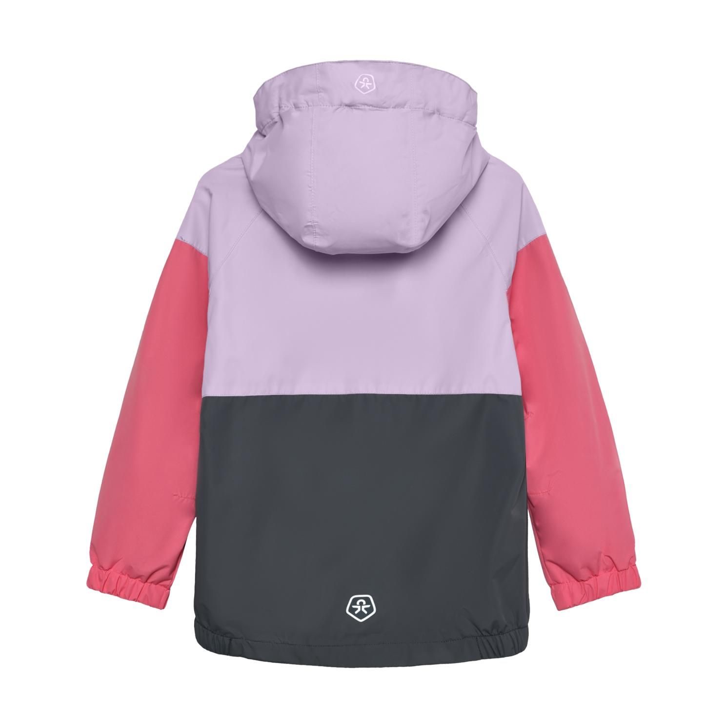 Color Kids Pige Regnjakke m. BIONIC-FINISH® ECO coating - Orchid Bloom