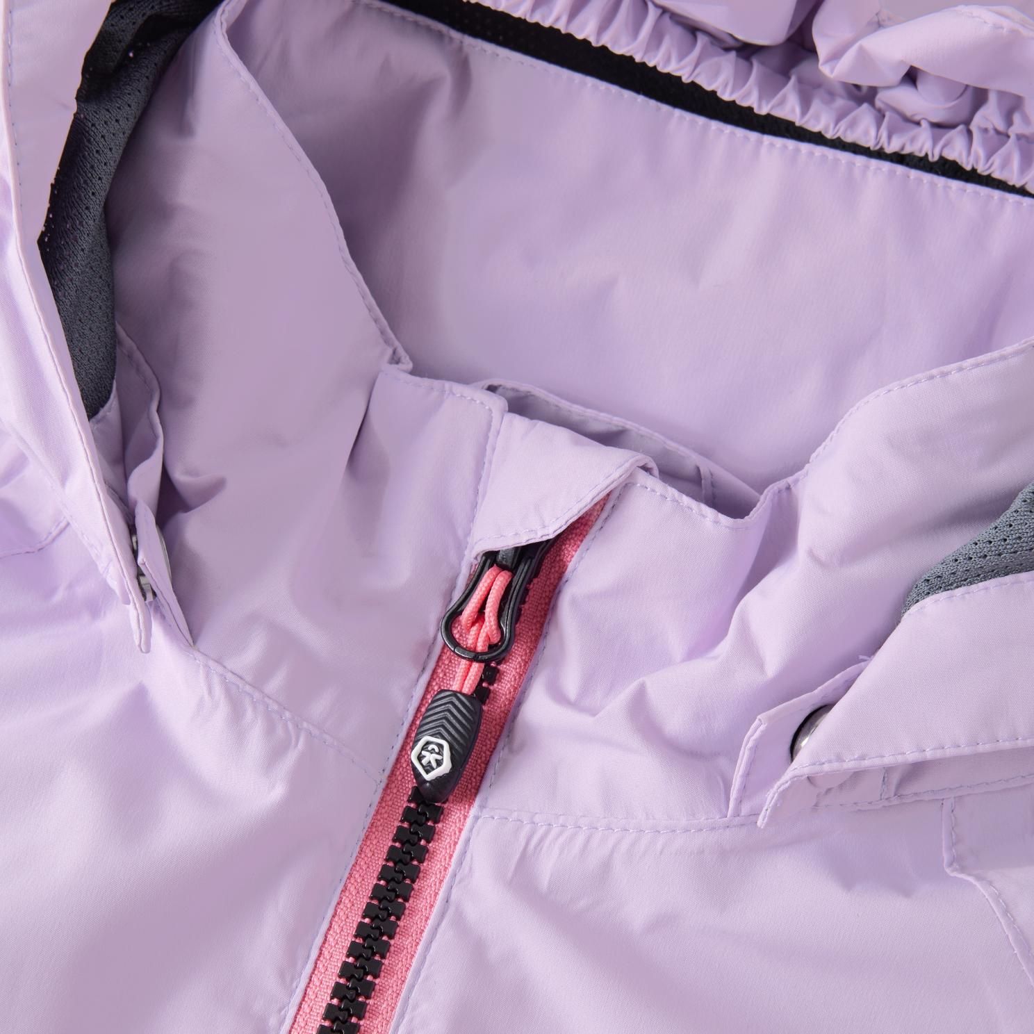 Color Kids Pige Regnjakke m. BIONIC-FINISH® ECO coating - Orchid Bloom