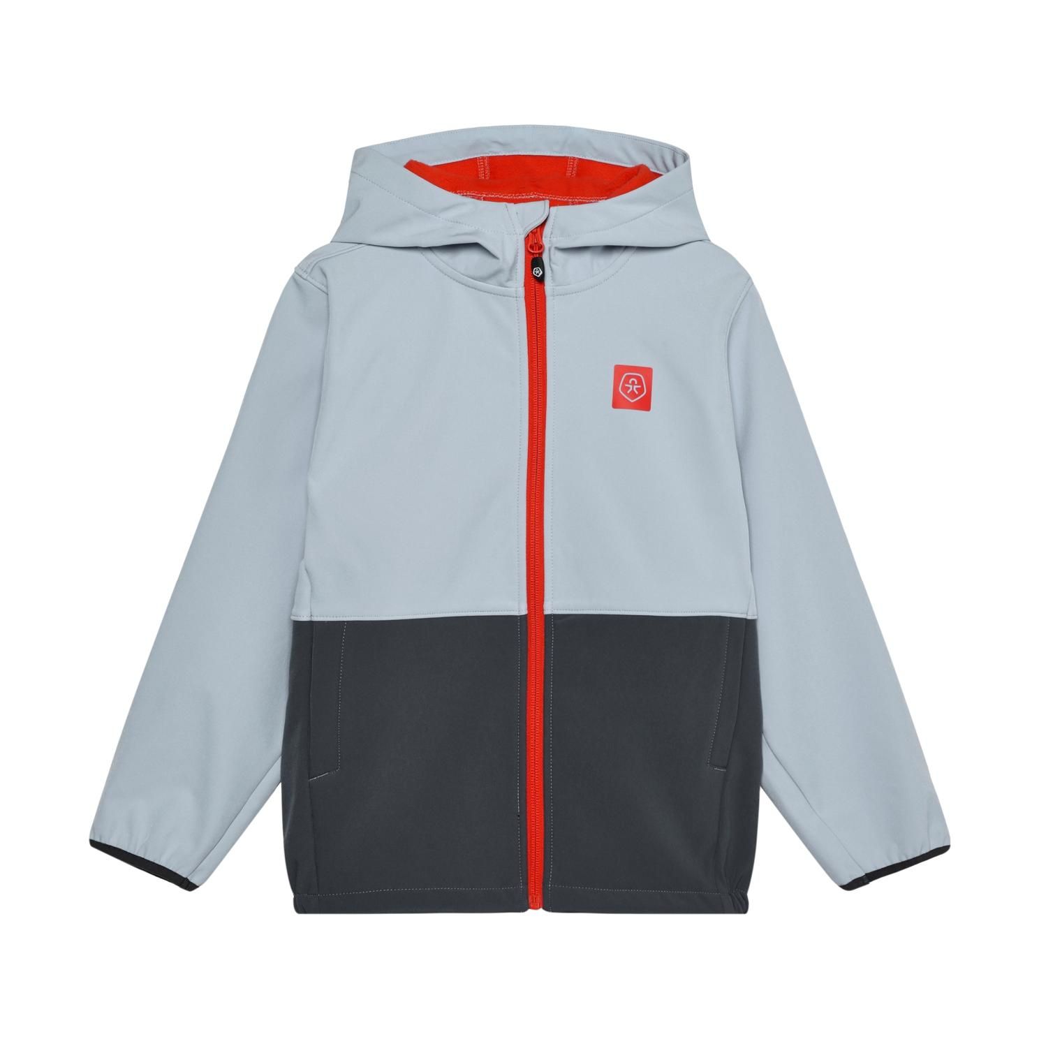 Color Kids Børne Softshell m. BIONIC-FINISH® ECO coating - Cerulean