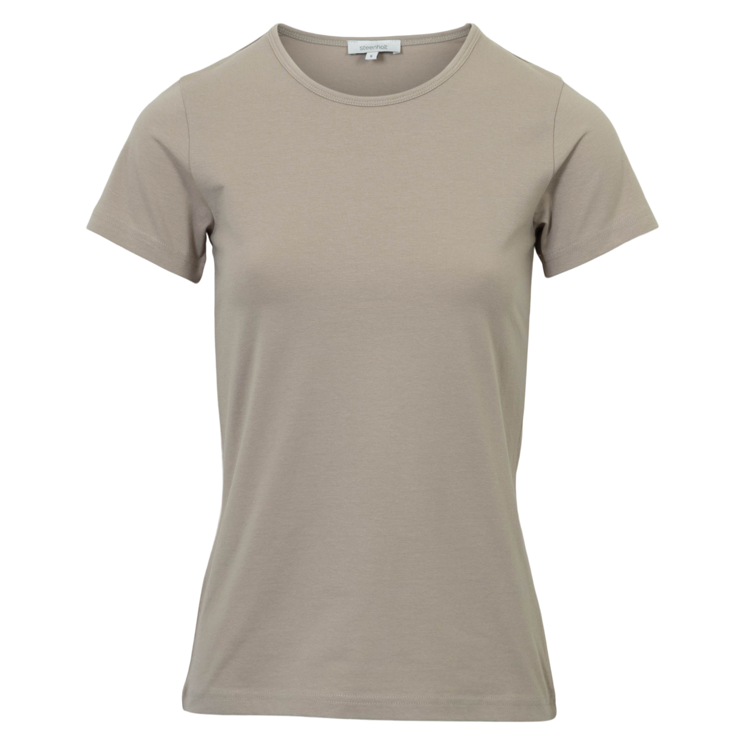 Steenholt Harmony Dame T-shirt - Cobblestone