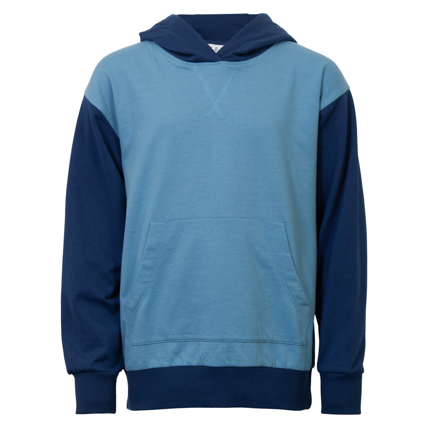 N.O.H.R. Utah Drenge Hættetrøje - Navy Peony