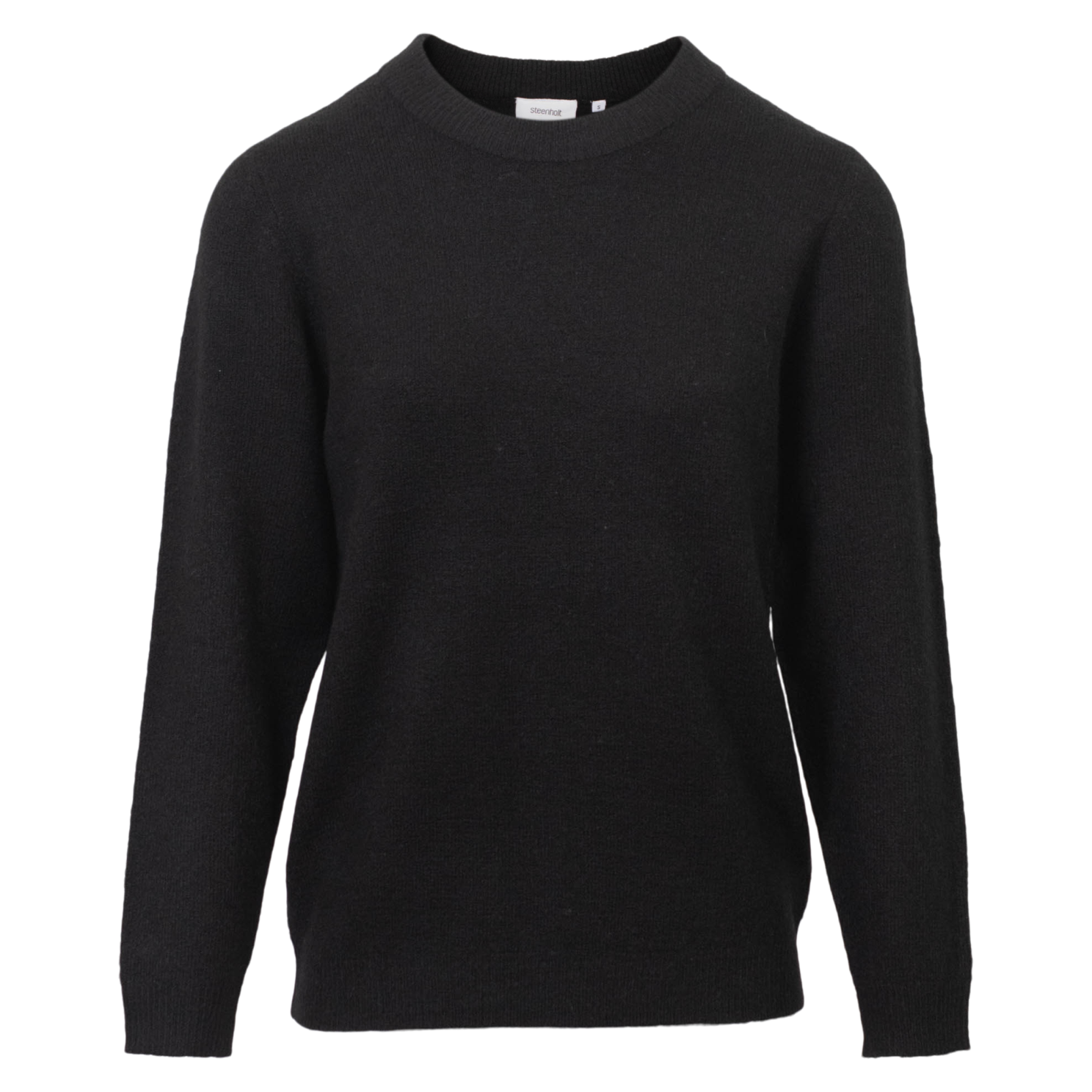 Steenholt Gora Dame Striktrøje Plus Size - Black
