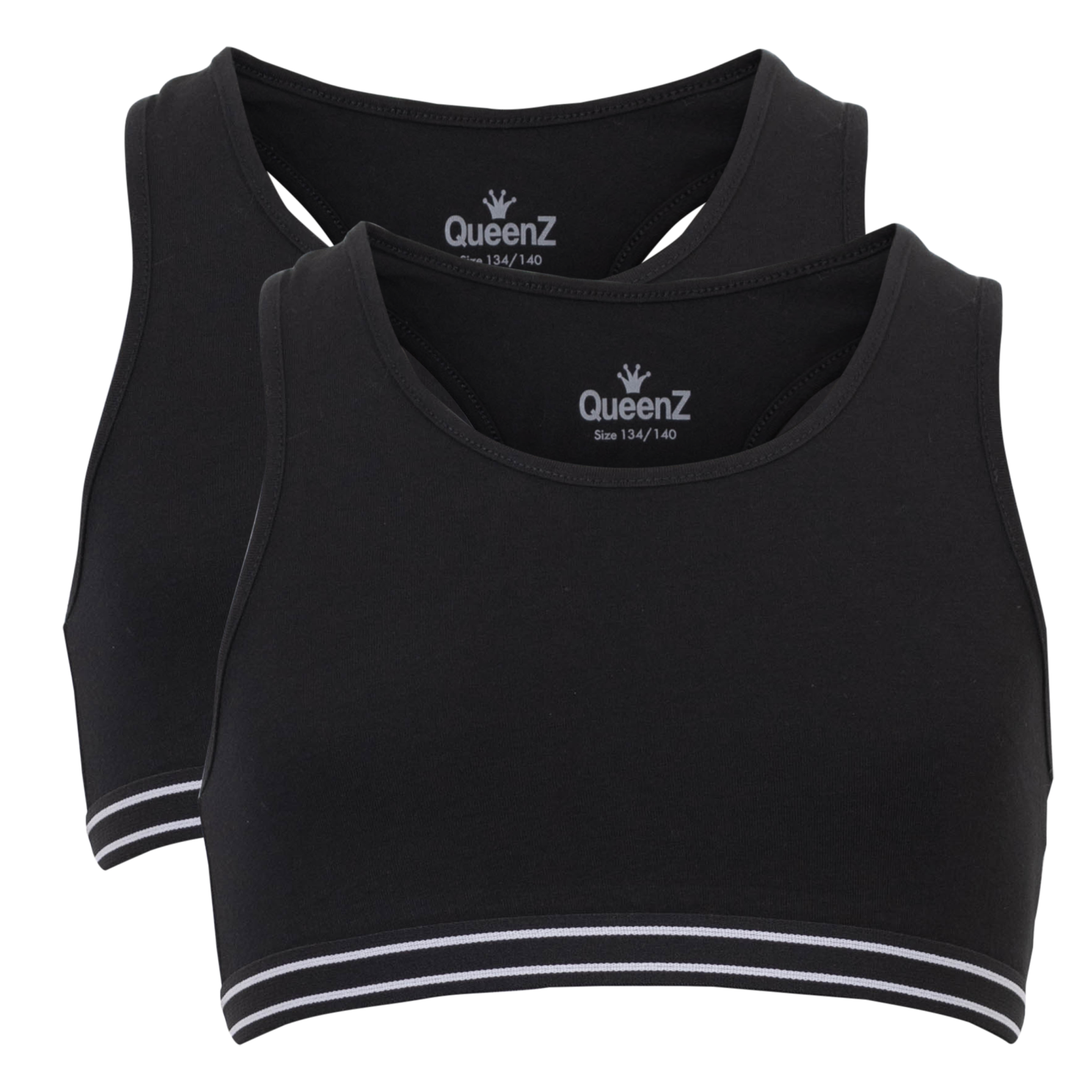 Queenz Uno Pige Top - Black 2002