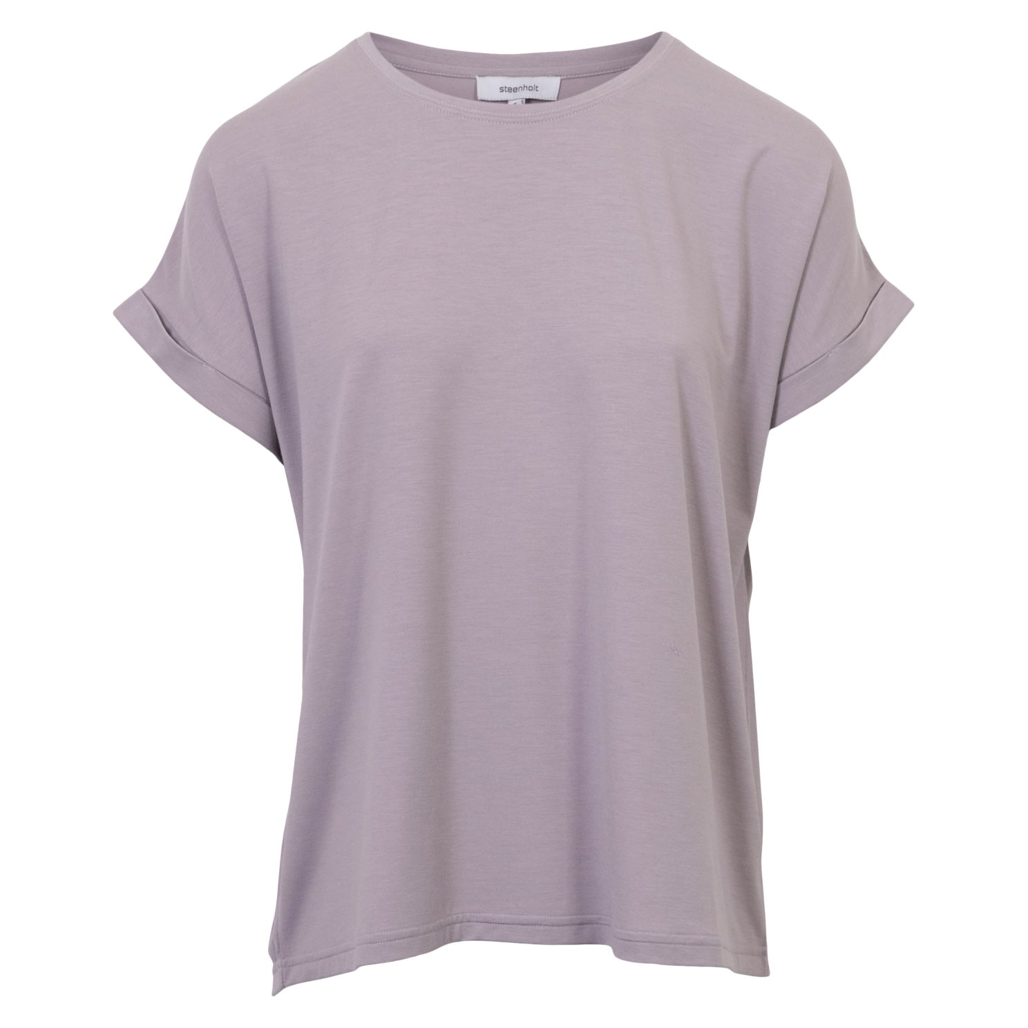 Steenholt Joan Dame T-shirt - Cloud Gray