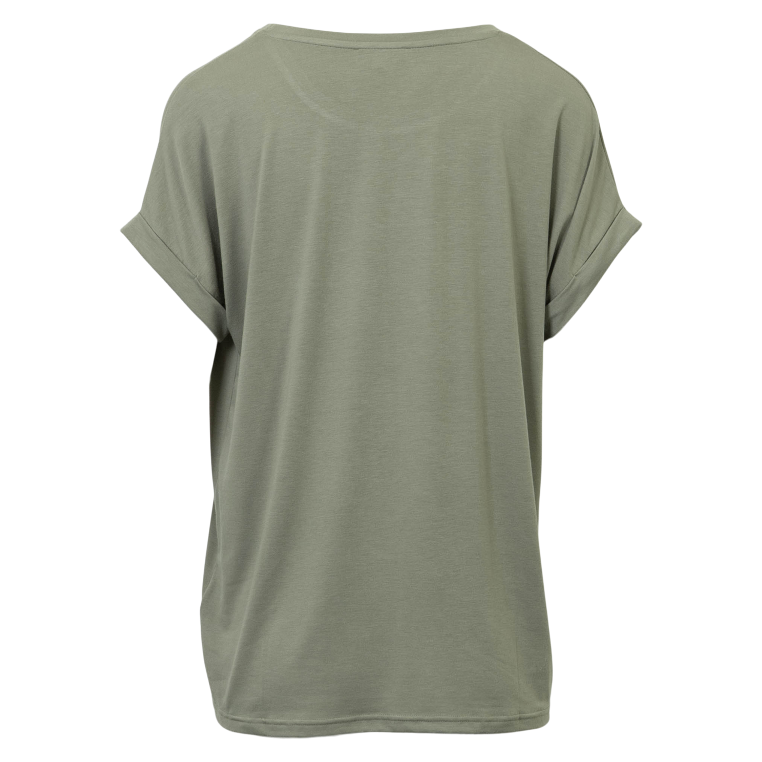 Steenholt Joan Dame T-shirt - Vetiver