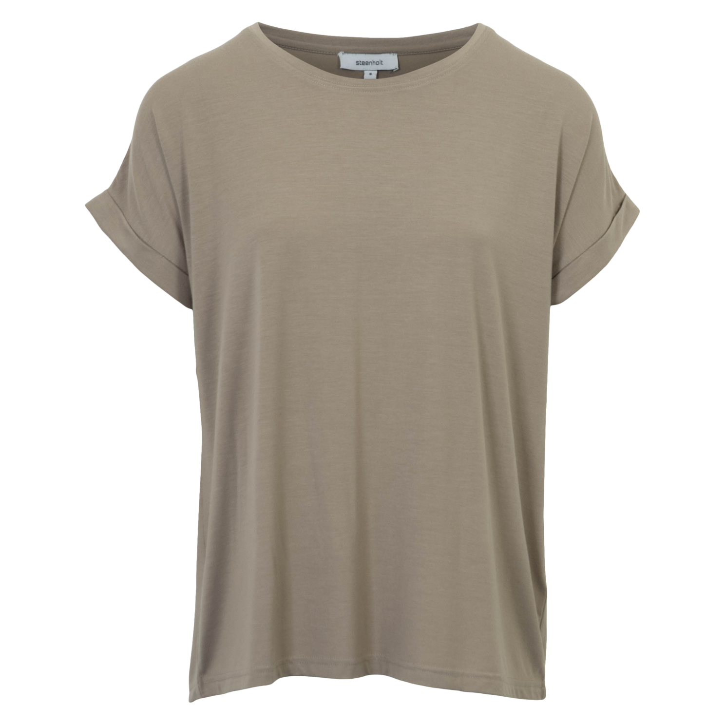 Steenholt Joan Dame T-shirt - Cobblestone