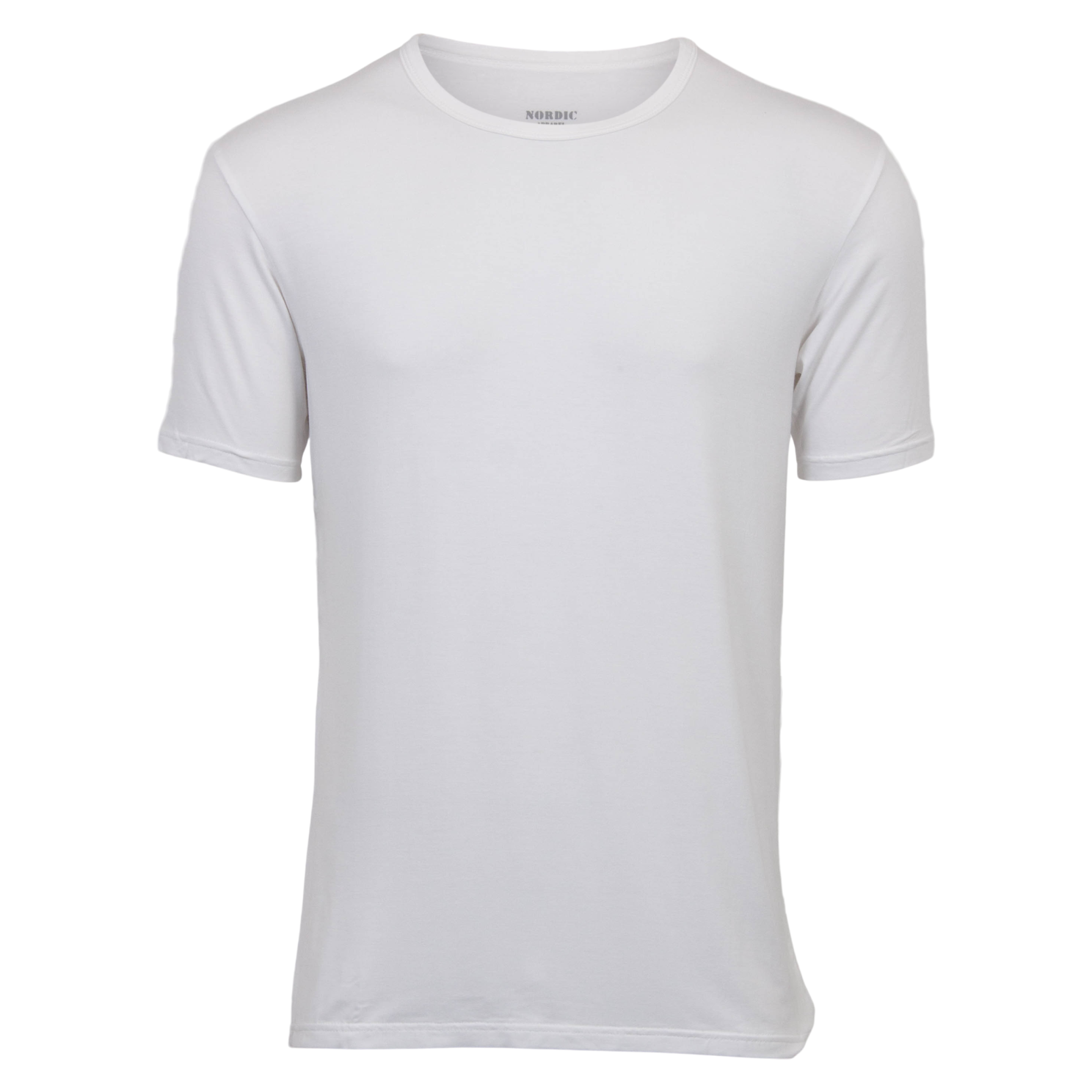 Nordic Apparel Bertram Herre T-shirt i bambus - White