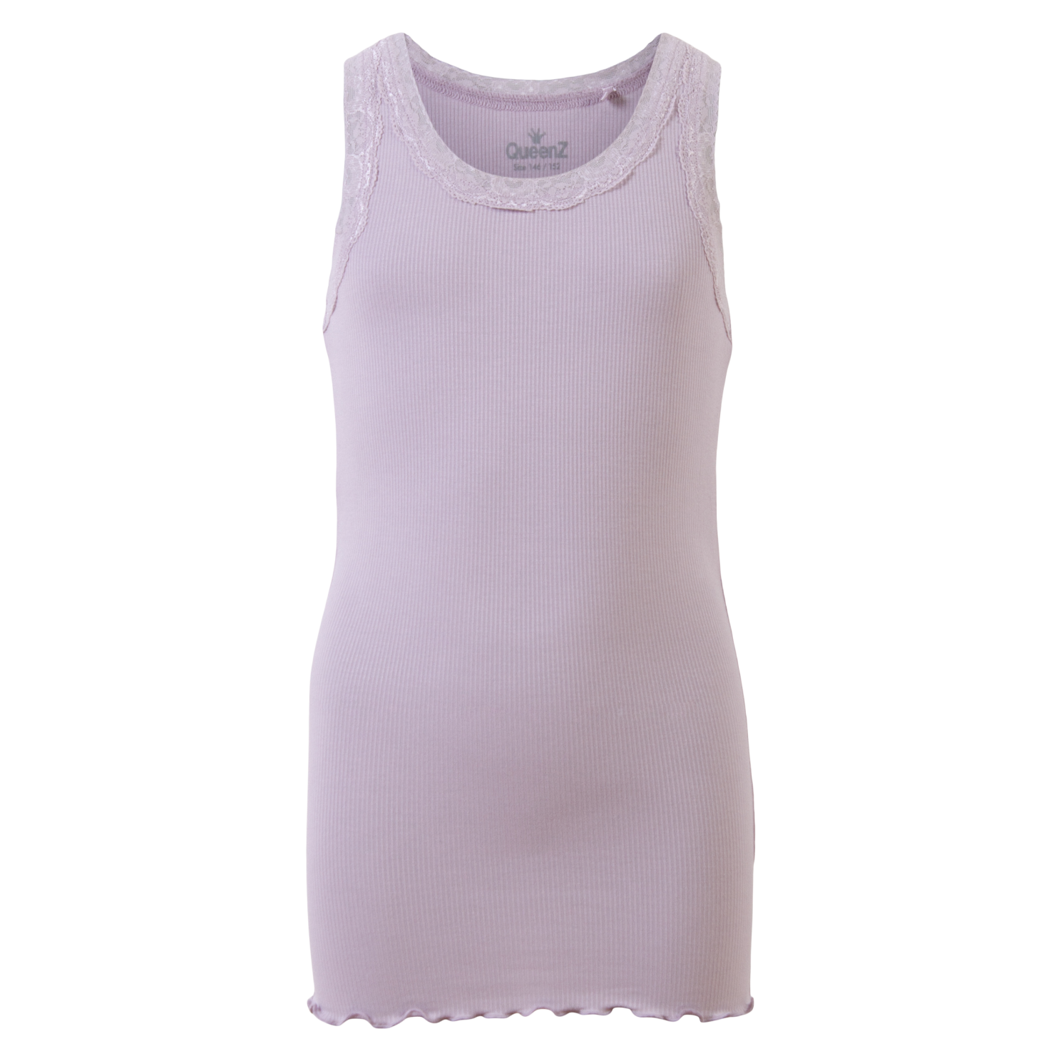 Queenz Roselina Pige Top - Lavender Frost