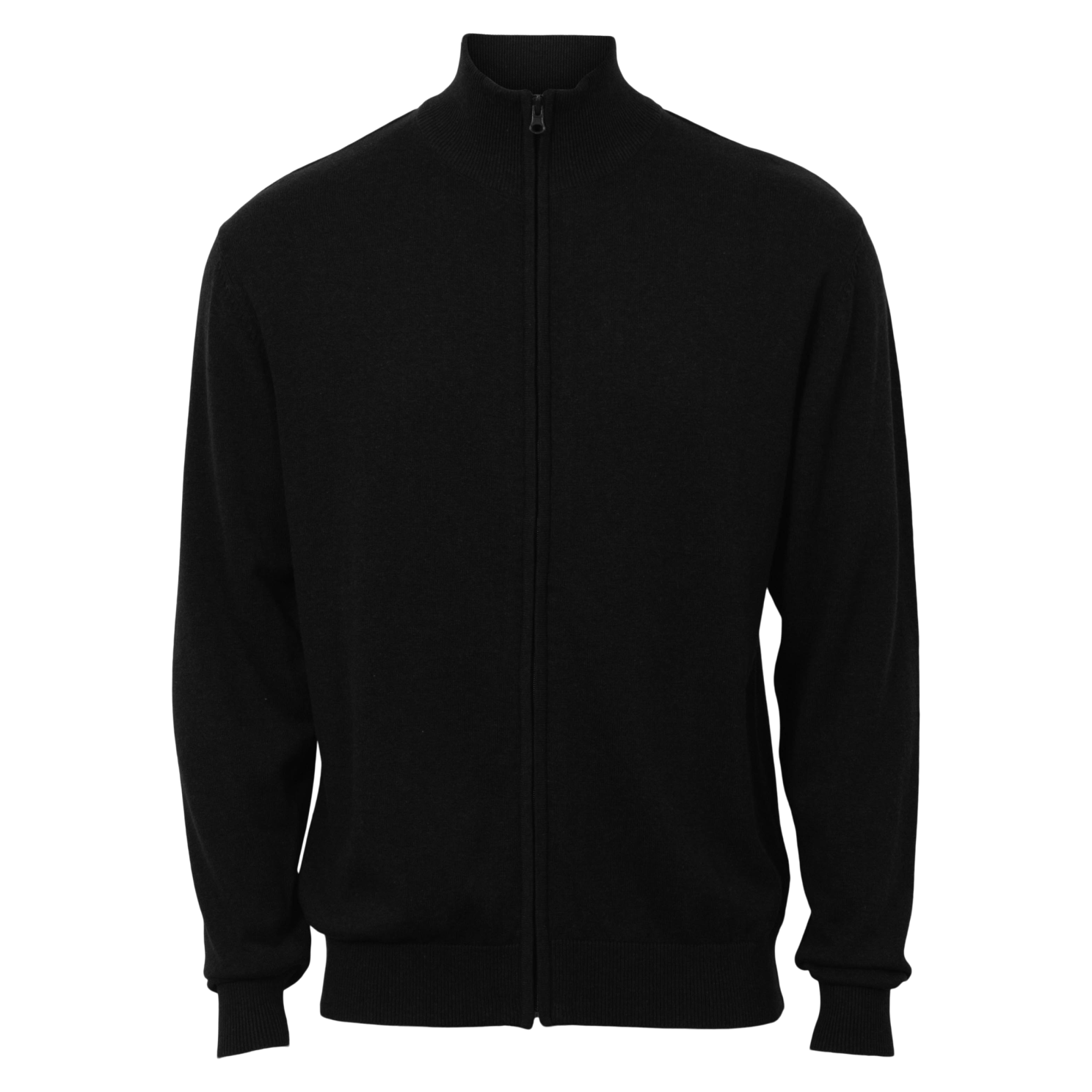 Carnét Stone Herre Cardigan - Jet Black