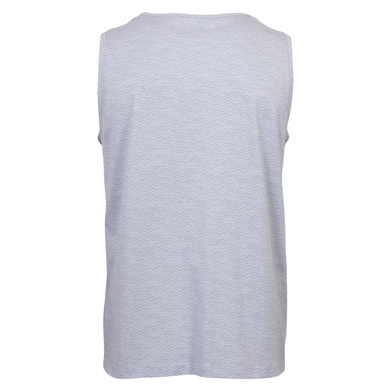 Loaded LMPLUSass Herre Tanktop Plus Size - P8 AOP Wave lt. Blue