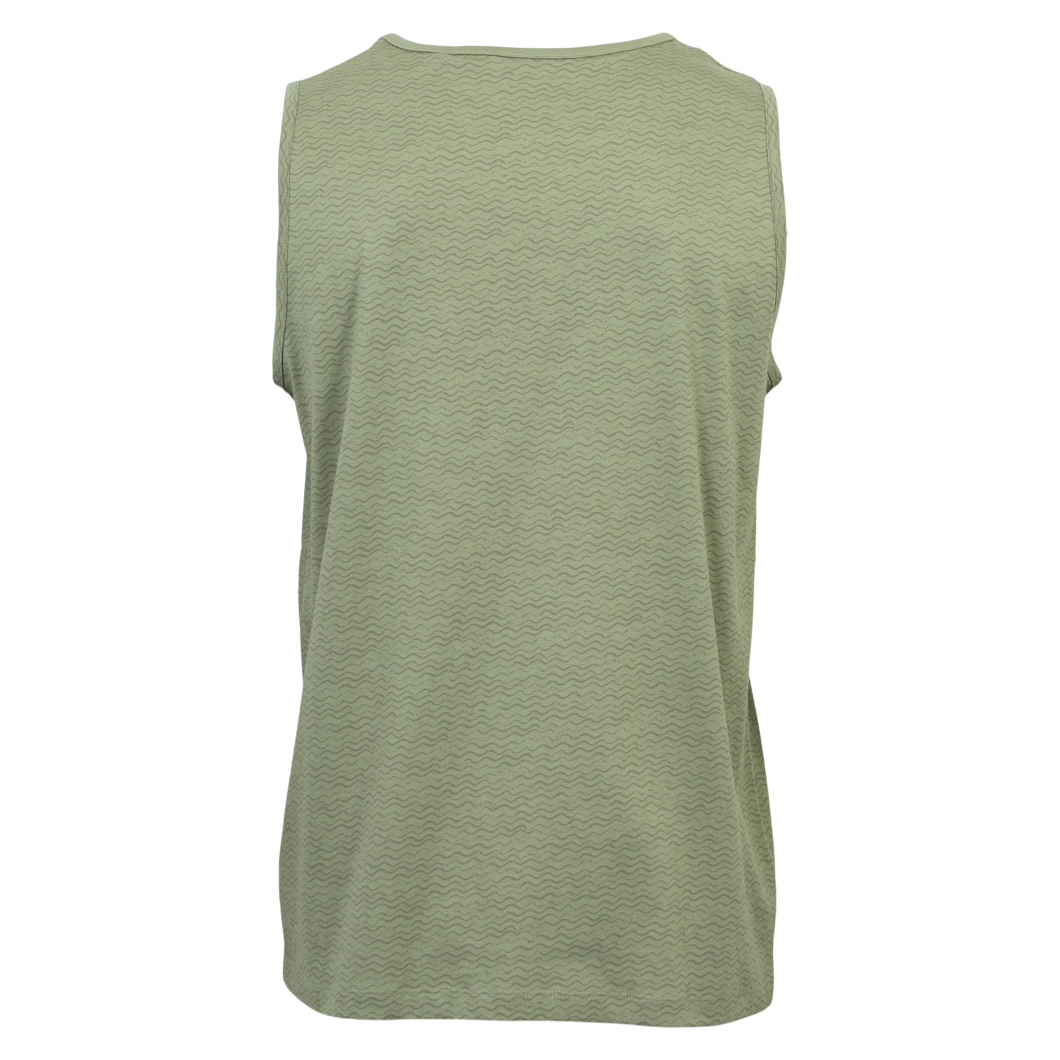 Loaded LMPLUSass Herre Tanktop Plus Size - P8 AOP Wave Olive