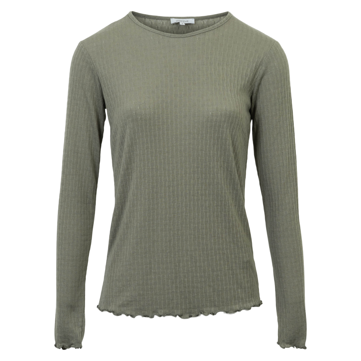 Steenholt Rose Dame Bluse - Vetiver