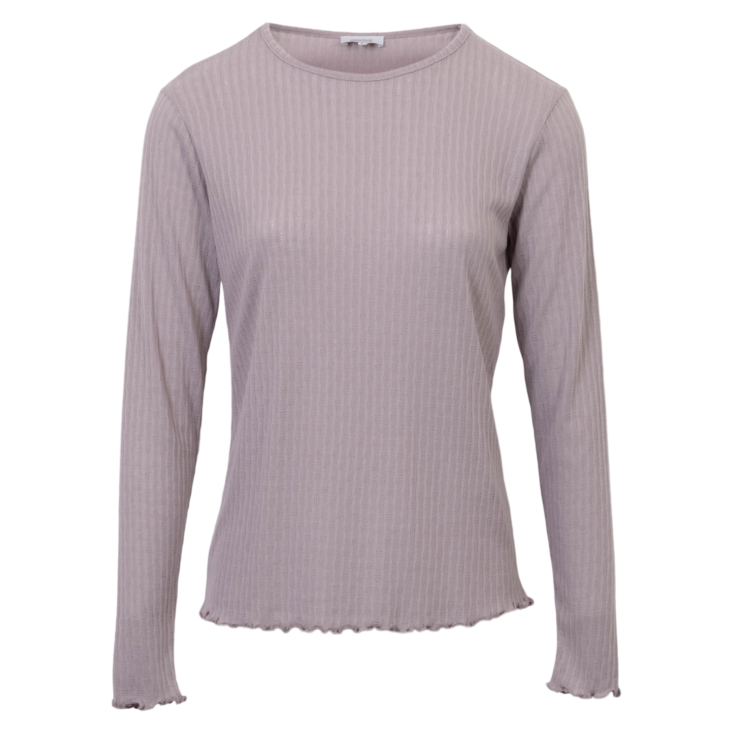 Steenholt Rose Dame Bluse - Cloud Gray