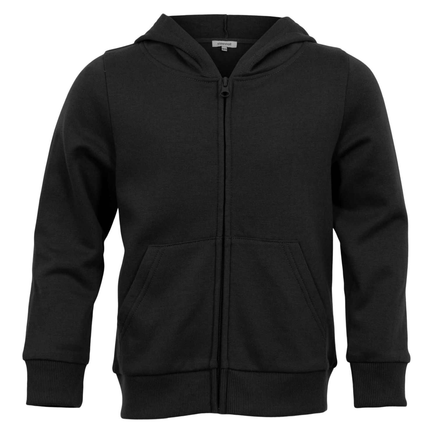 Steenholt Boston Børne Hættetrøje - Black