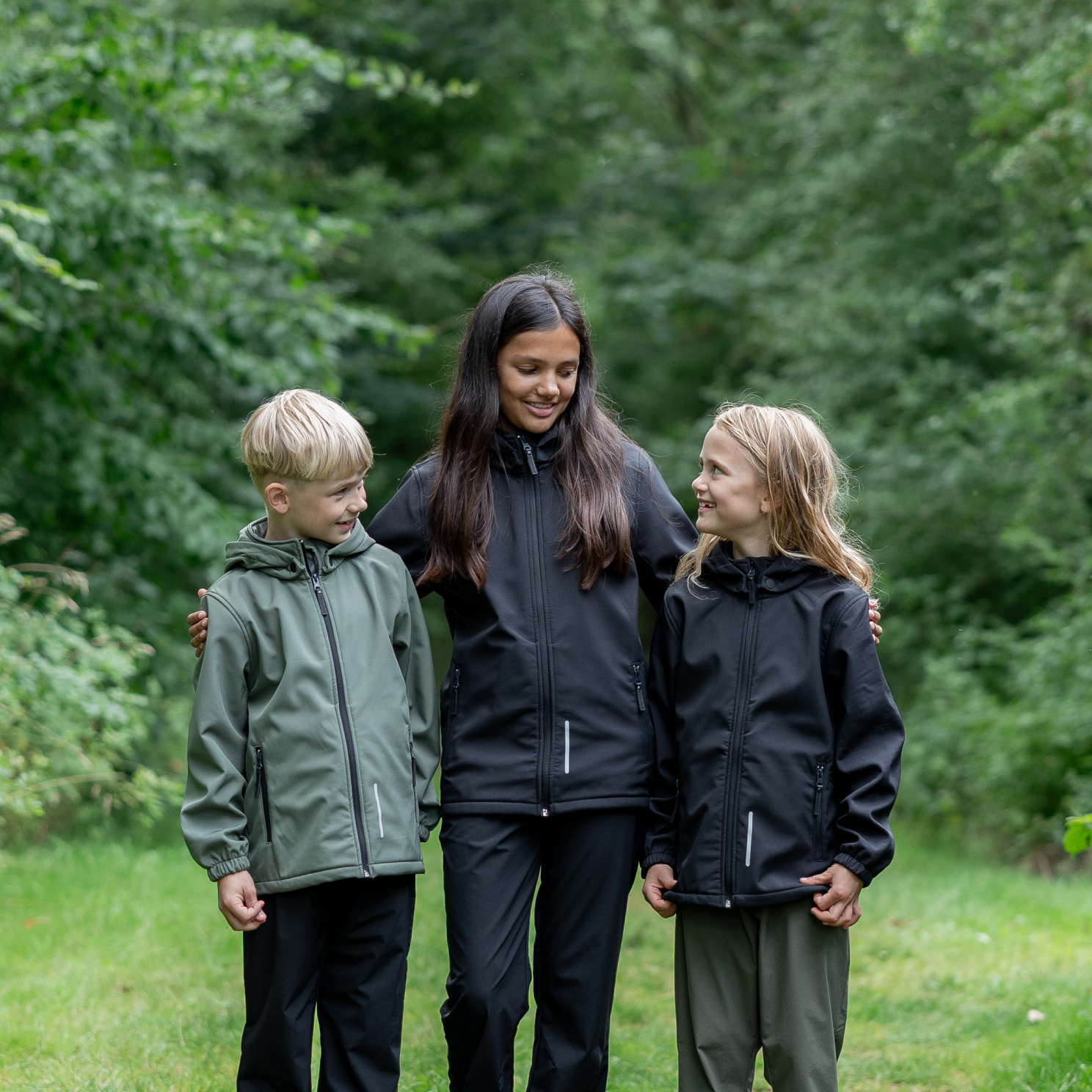 Steenholt Luca Børne Softshell Jakke - Thyme