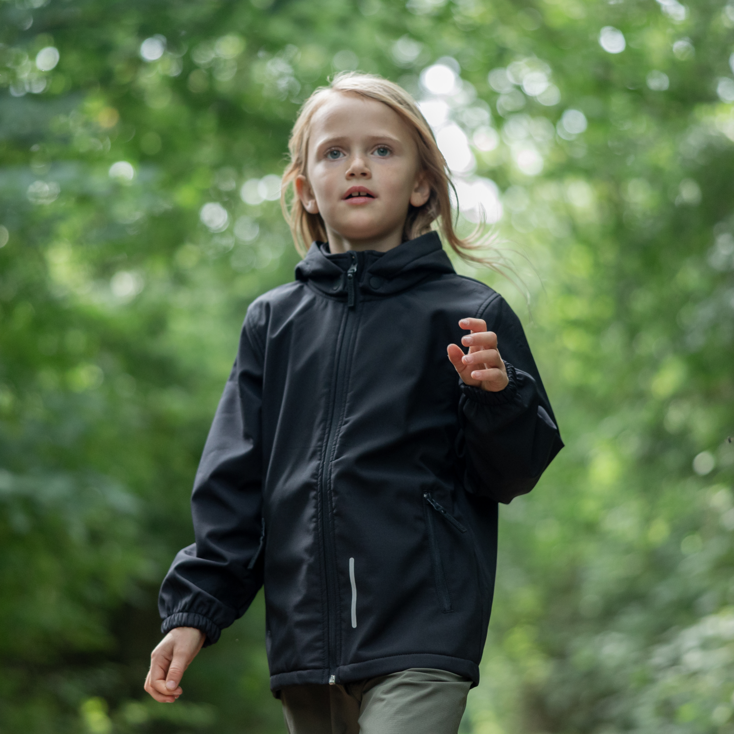 Steenholt Luca Børne Softshell Jakke - Black