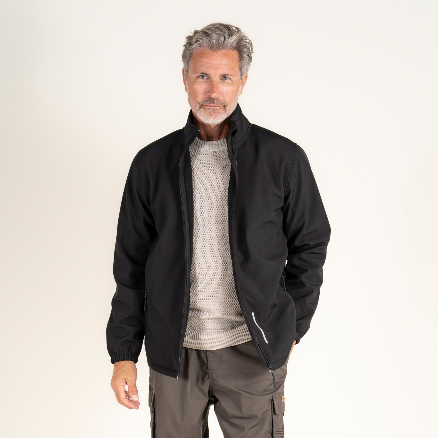 Steenholt Luca Unisex Softshell Jakke - Black