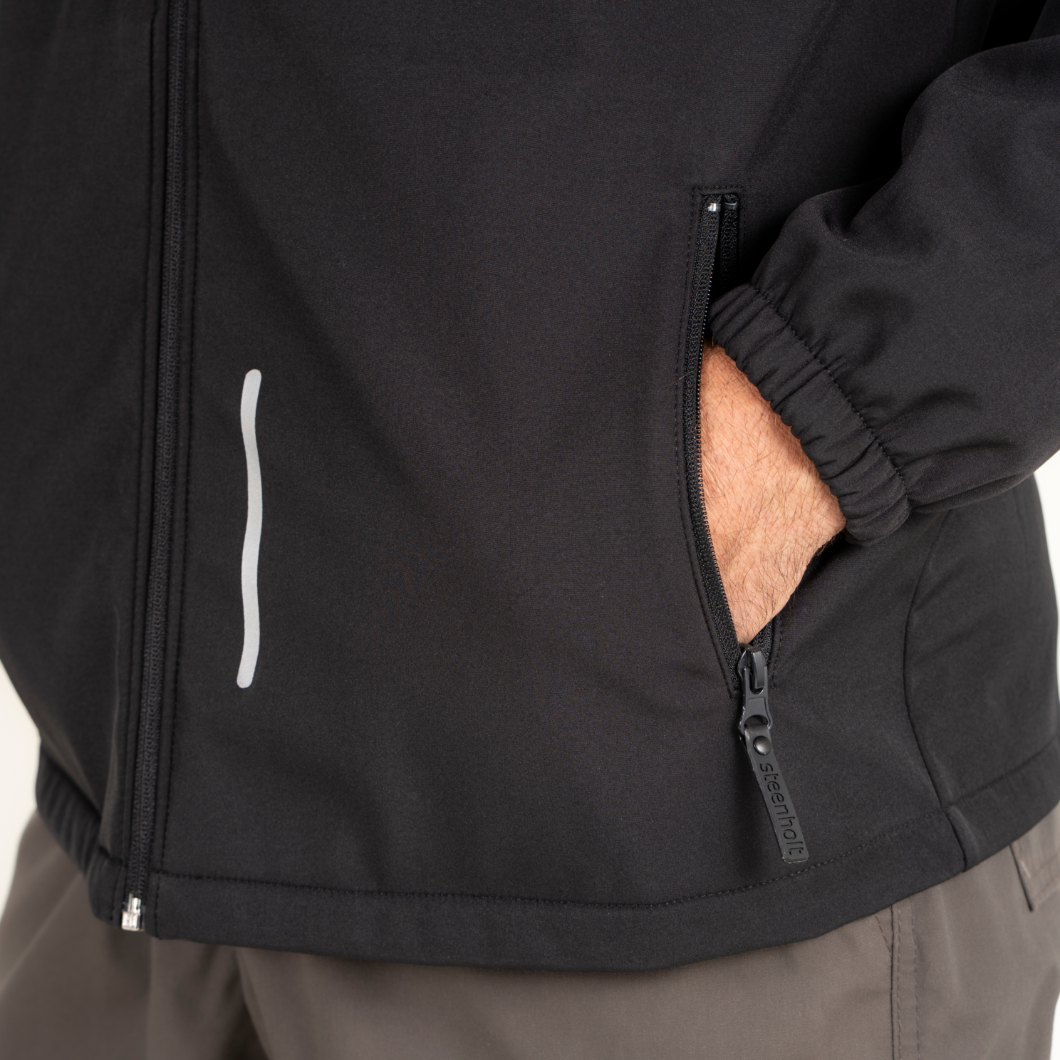 Steenholt Luca Unisex Softshell Jakke - Black