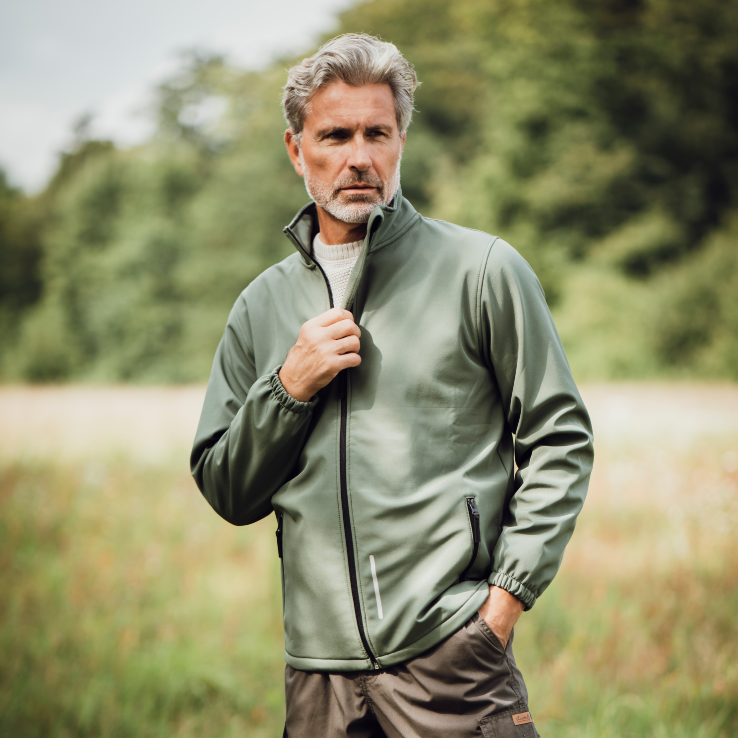 Steenholt Luca Unisex Softshell Jakke - Thyme