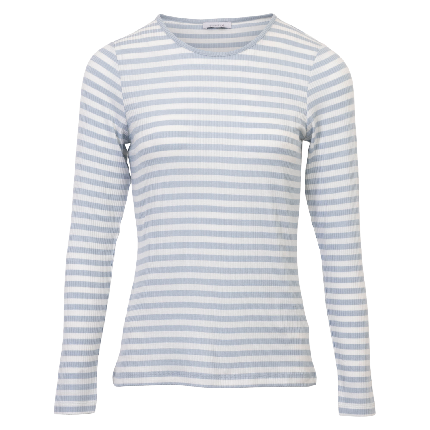 Steenholt Rosita Dame Langærmet t-shirt - Niagara Mist