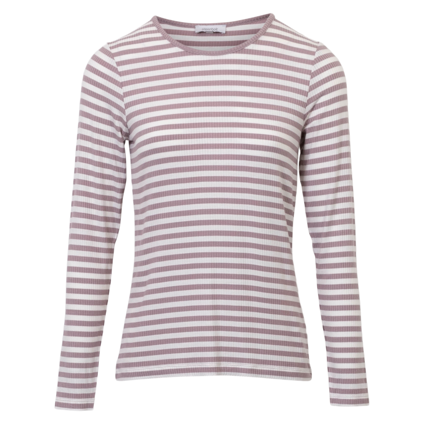 Steenholt Rosita Dame Langærmet t-shirt - Cloud Gray