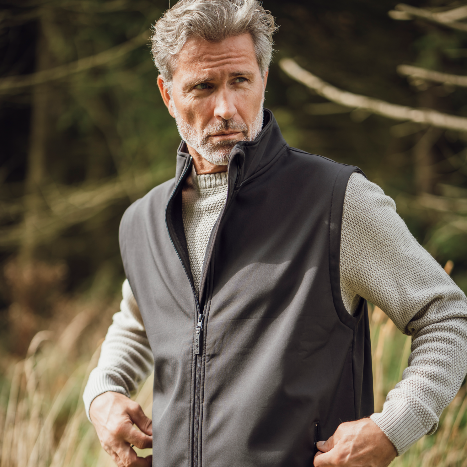 Steenholt Luca Unisex Softshell - Black