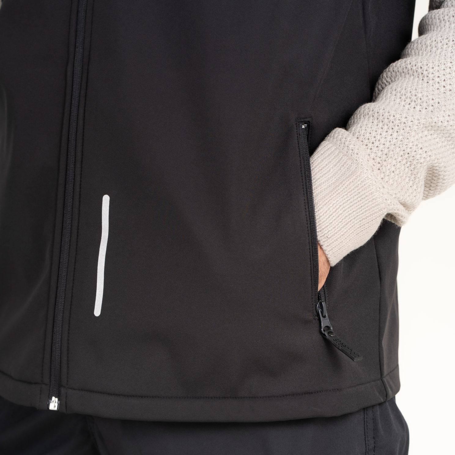 Steenholt Luca Unisex Softshell - Black