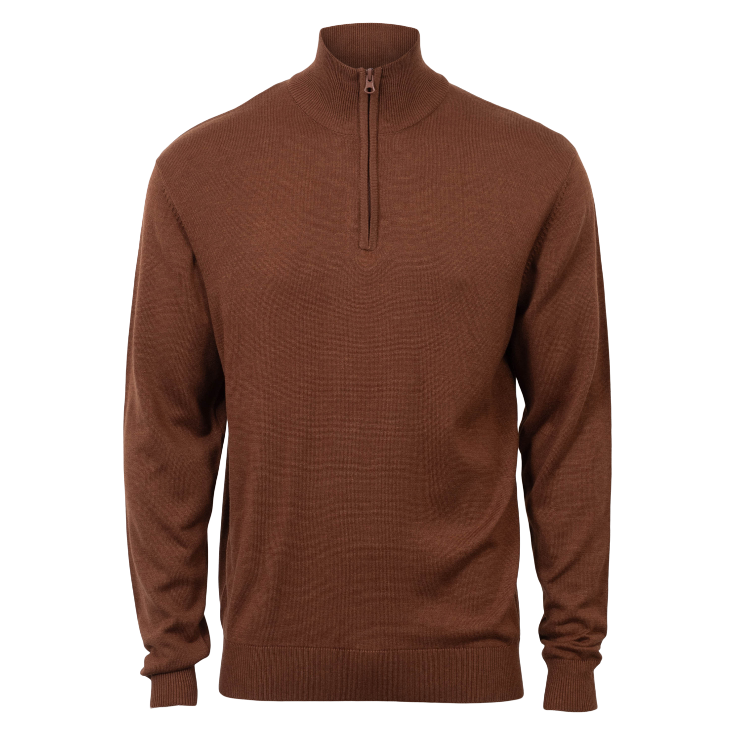 Carnét Stone Herre Cardigan - BURNT CLAY