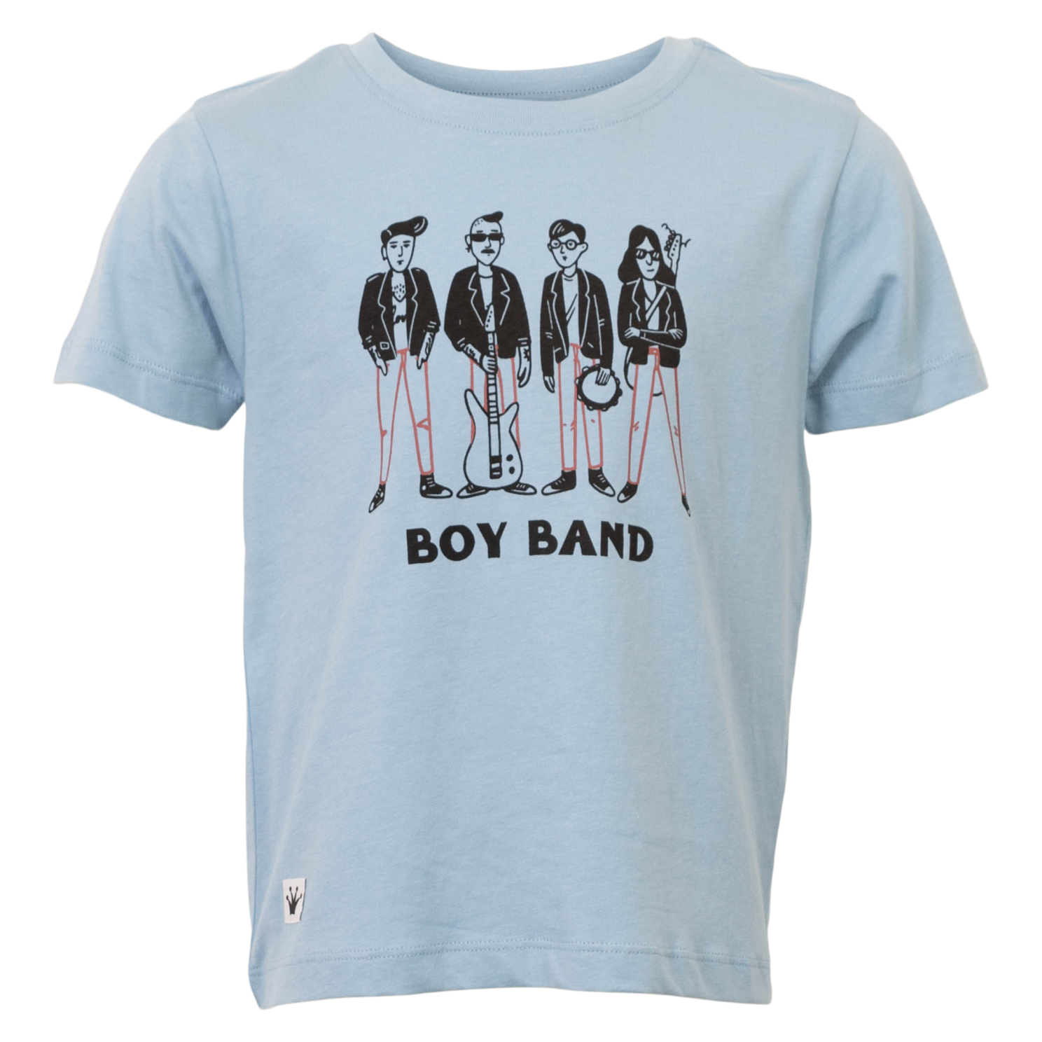 Queenz Doka Drenge T-shirt - P7 DUSK BLUE