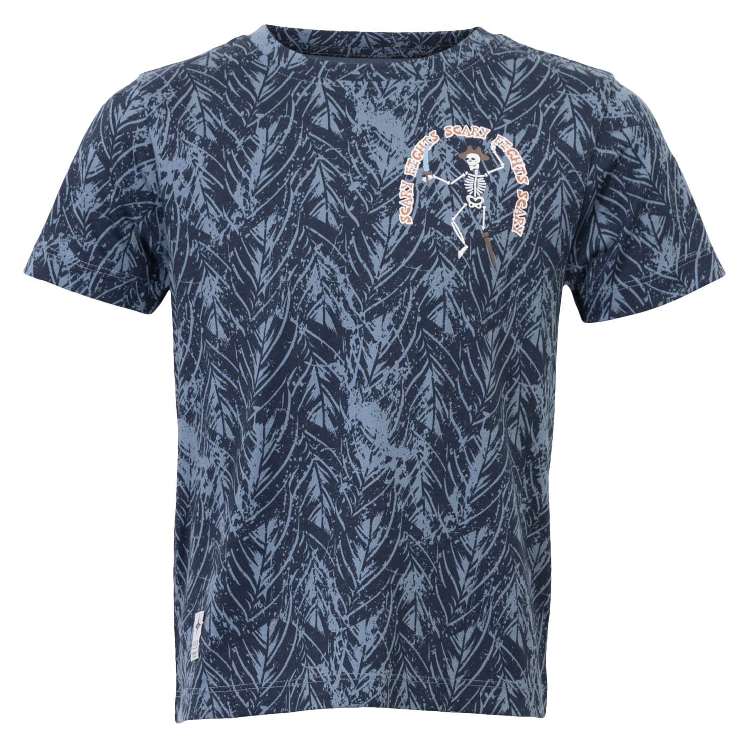 N.O.H.R. Doka Drenge T-shirt - P3 AOP BLUE