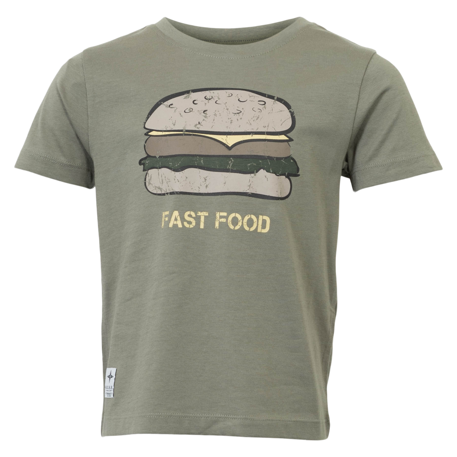 N.O.H.R. Doka Drenge T-shirt - P2 VETIVER