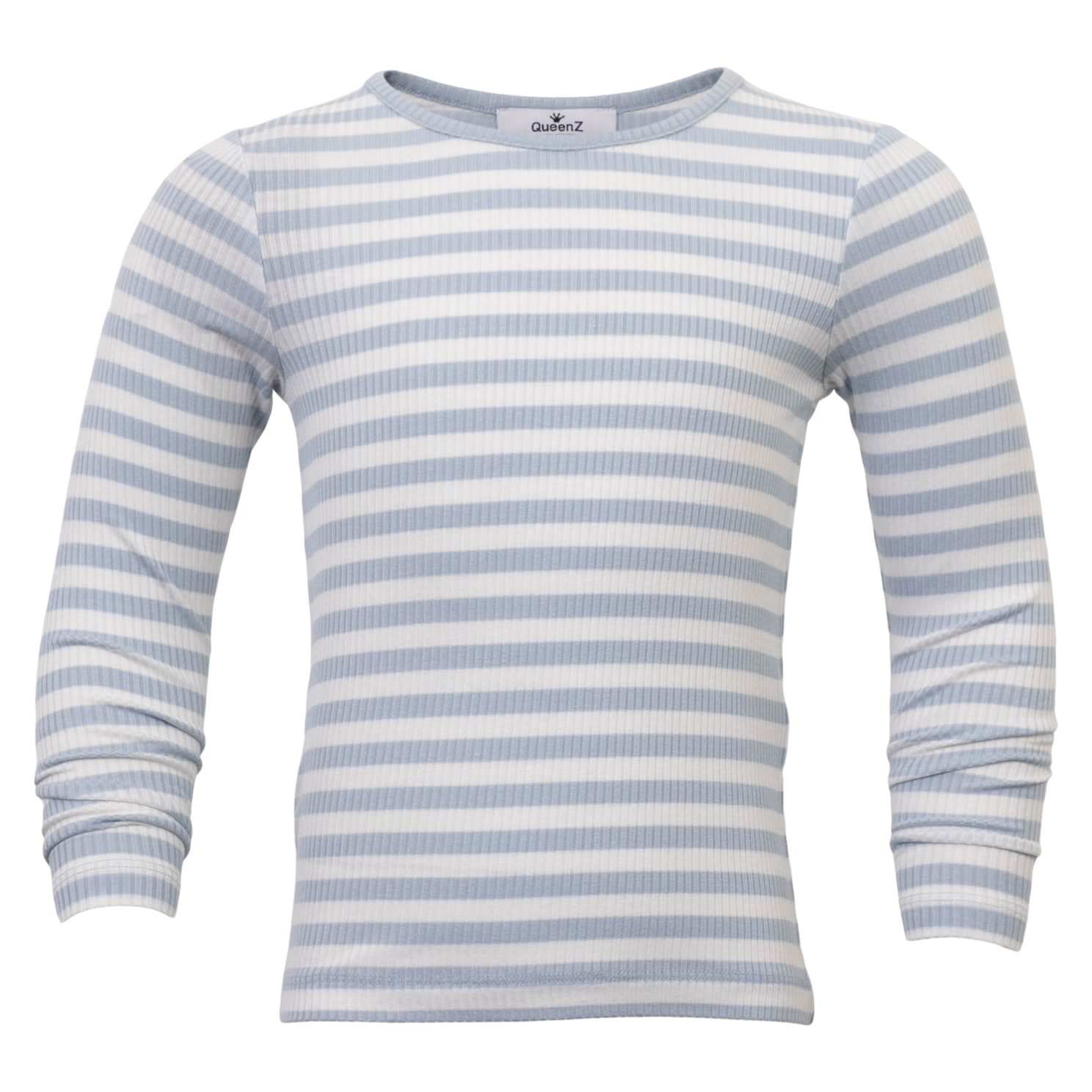 Queenz Rosita Pige Langærmet t-shirt - NIAGARA MIST