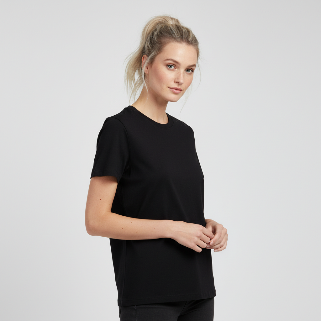 Steenholt Ass Dame T-shirt - P3 BLACK