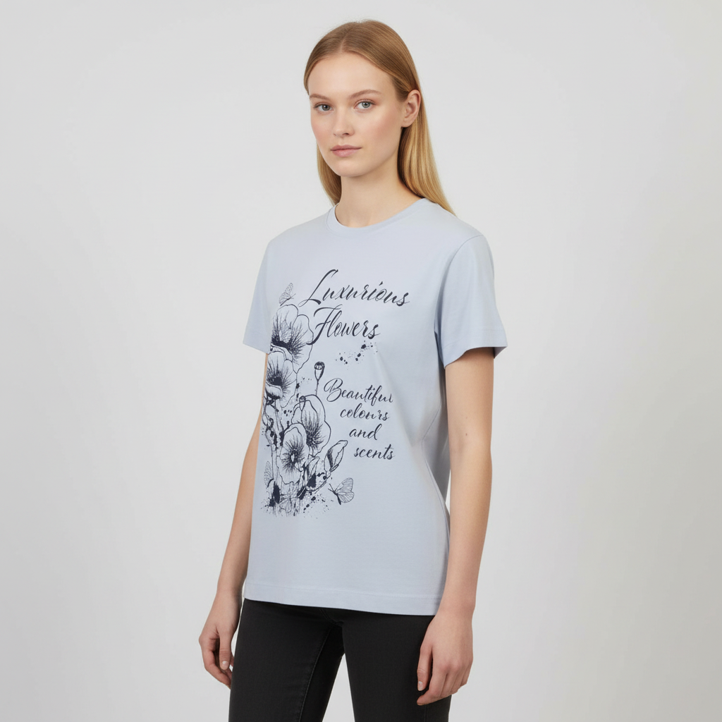 Steenholt Ass Dame T-shirt - P3 NIAGARA MIST